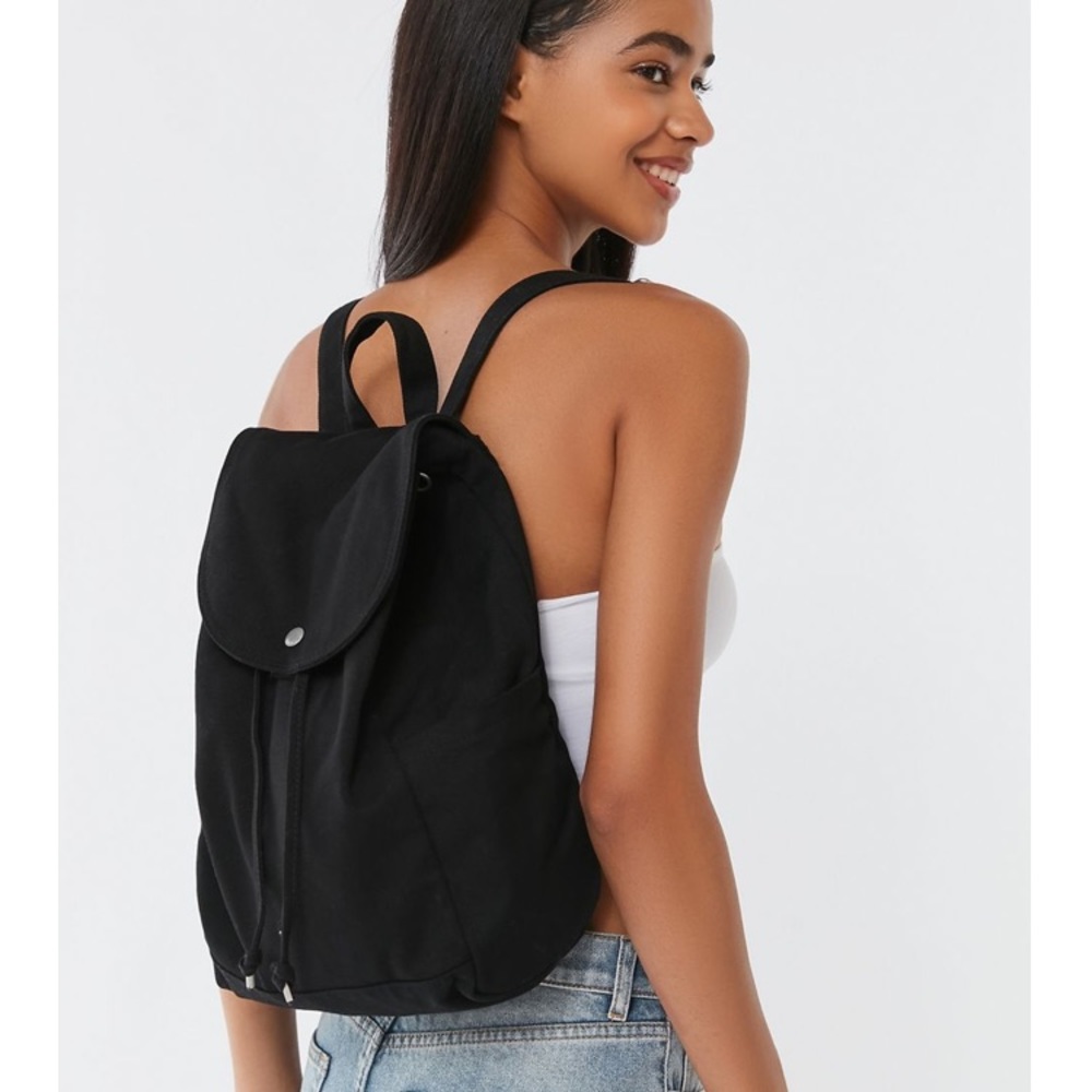 Baggu drawstring canvas backpack